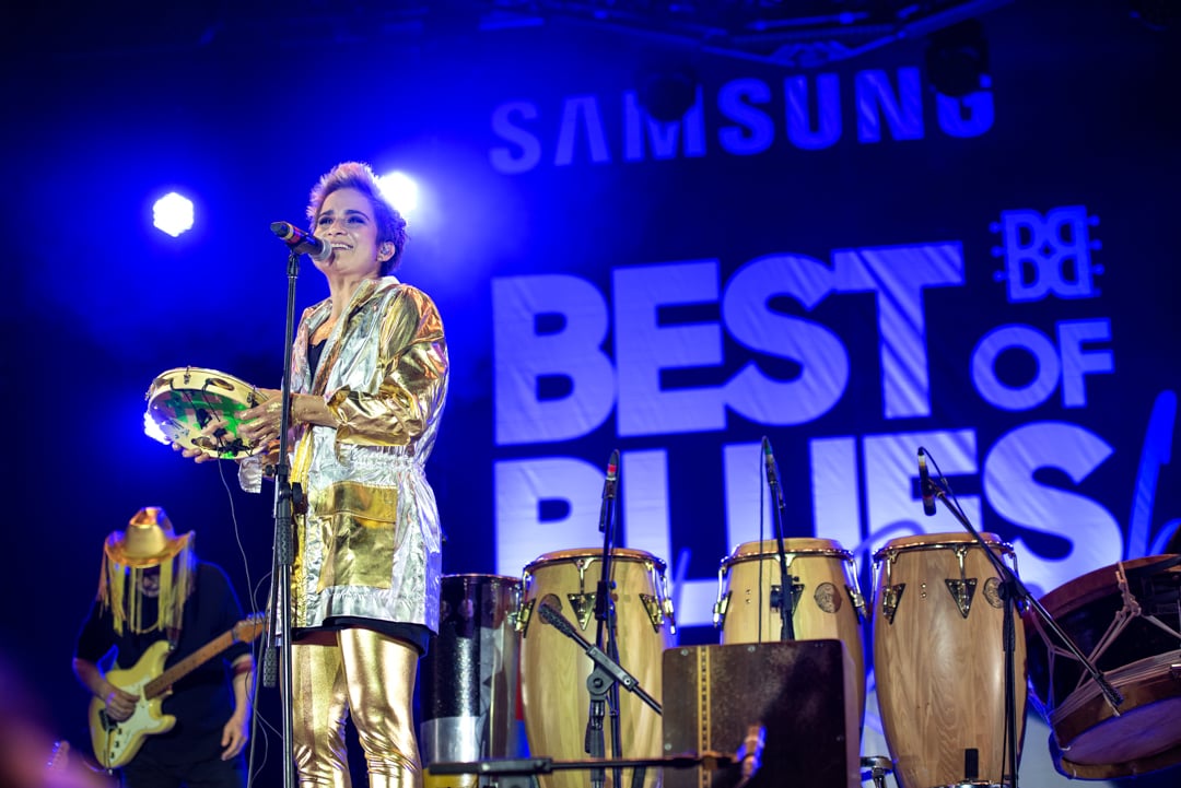 Lan Lahn no Samsung Best of Blues and Rock 2022. Crédito: Leca Suzuki