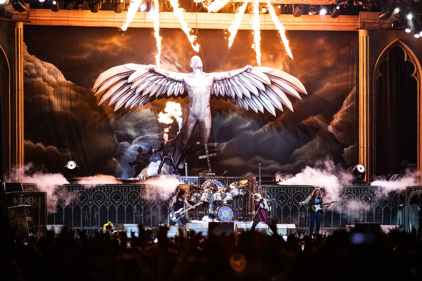 Iron Maiden em Lisboa. Crédito: Rodrigo Simas