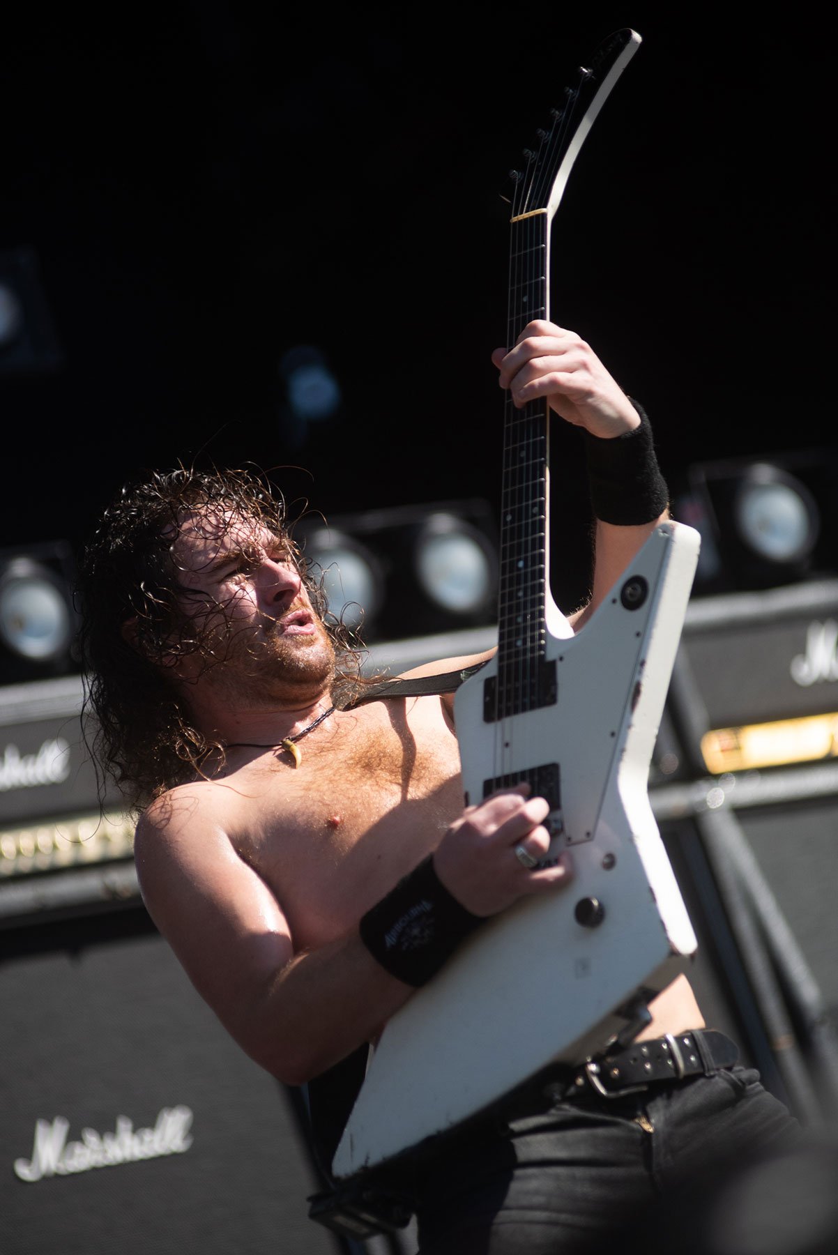 Airbourne no festival Aftershock 2022. Crédito: Rafael Beck 