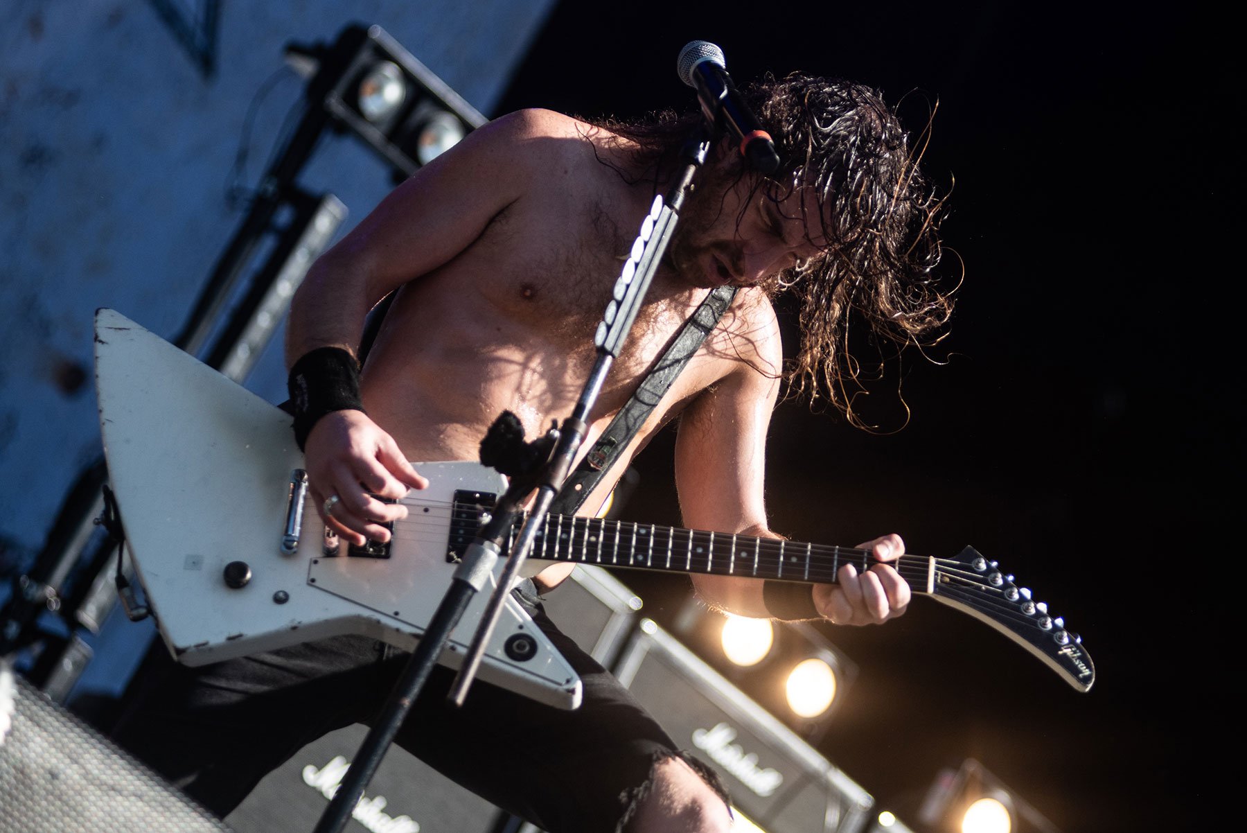 Airbourne no festival Aftershock 2022. Crédito: Rafael Beck 