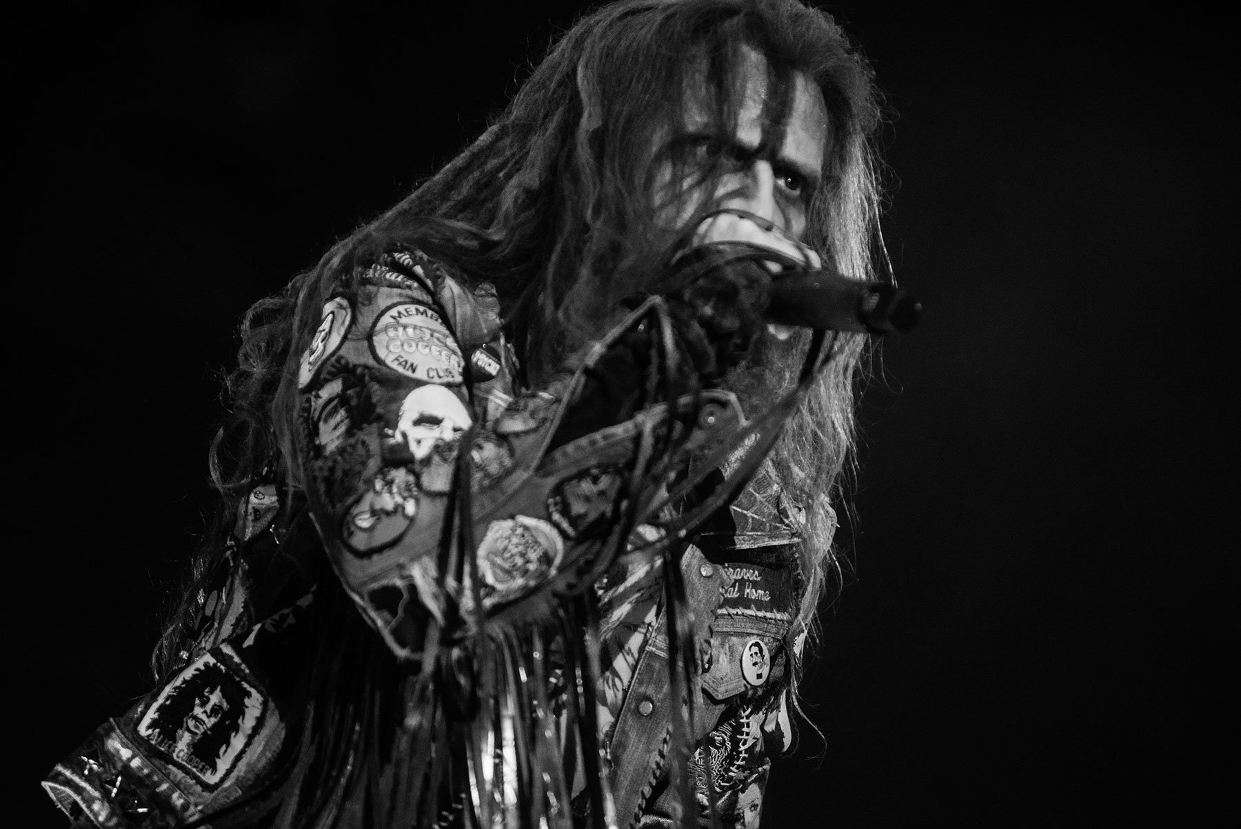 Rob Zombie no Aftershock 2022. Crédito: Rafael Beck