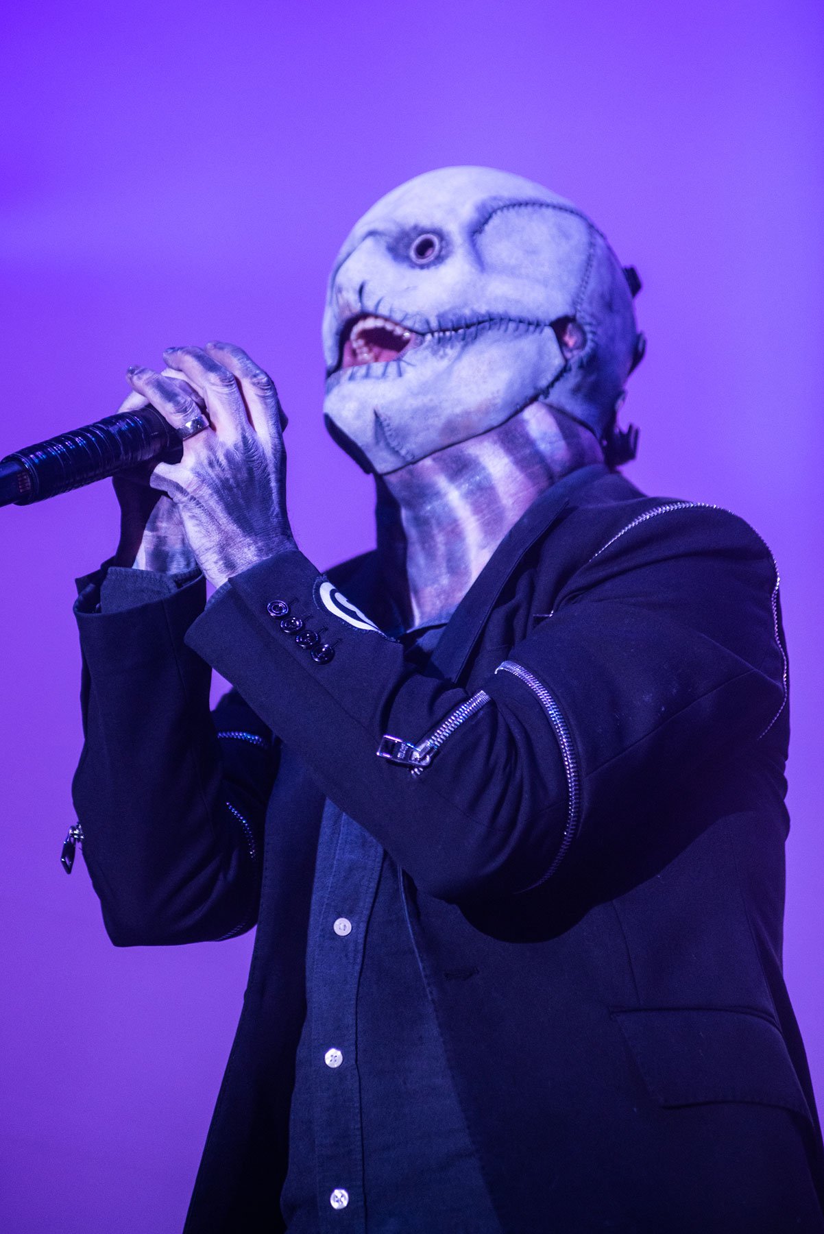 Slipknot no Aftershock 2022. Crédito: Rafael Beck