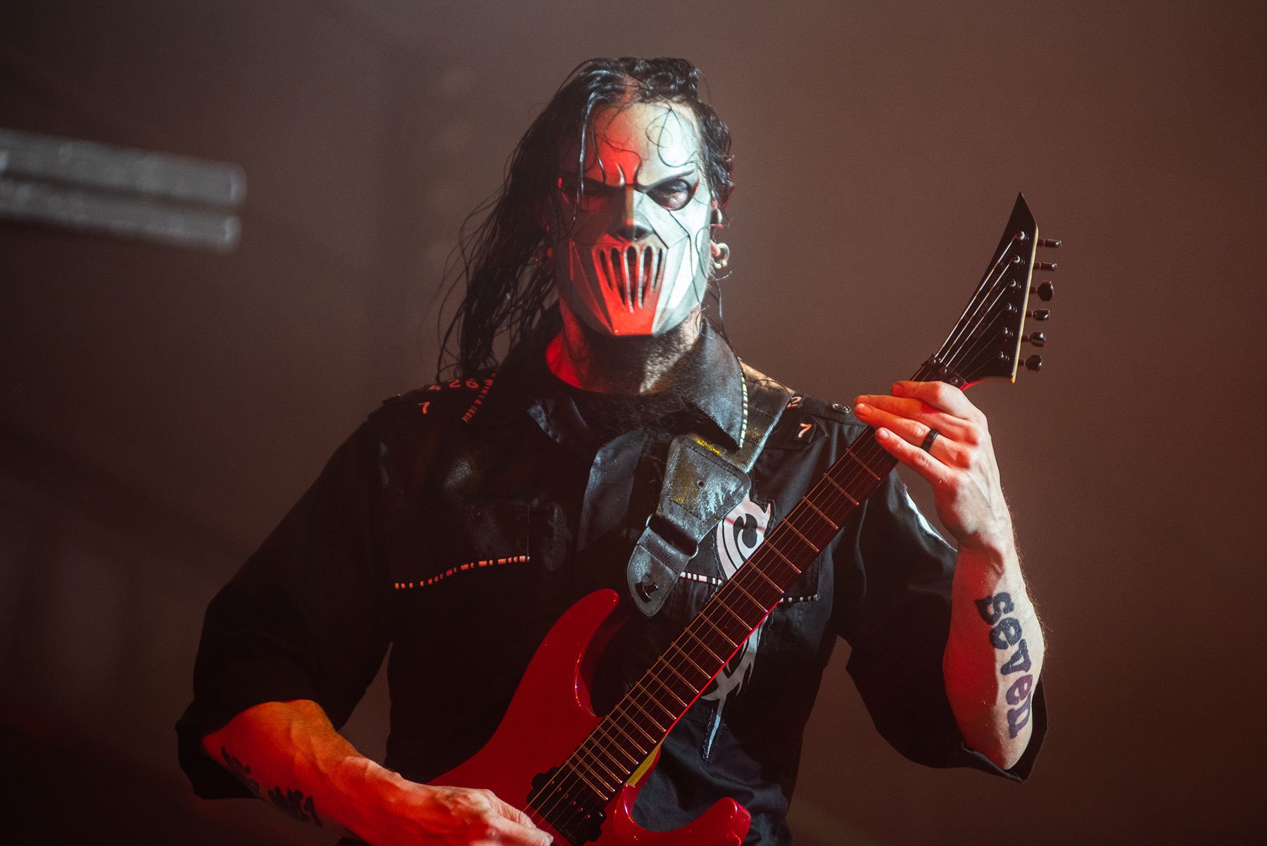 Slipknot no Aftershock 2022. Crédito: Rafael Beck