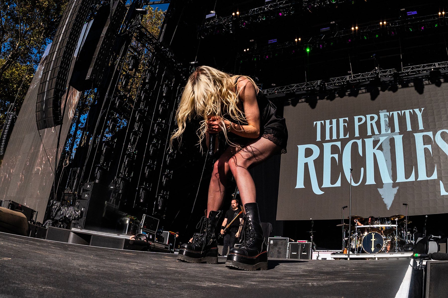 The Pretty Reckless no festival Aftershock 2022. Crédito: Rafael Beck