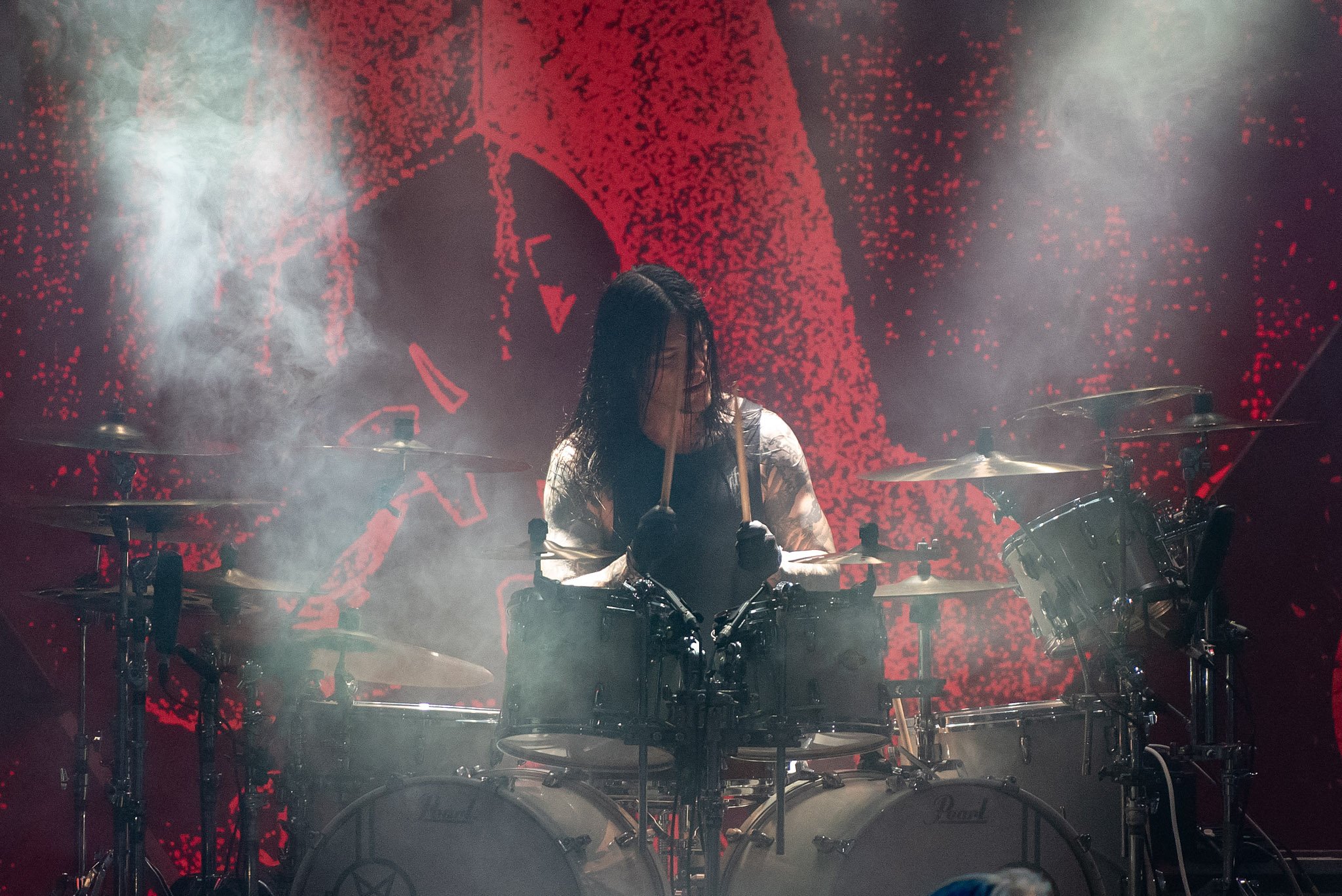 Arch Enemy na Audio, em São Paulo. Crédito: Leca Suzuki