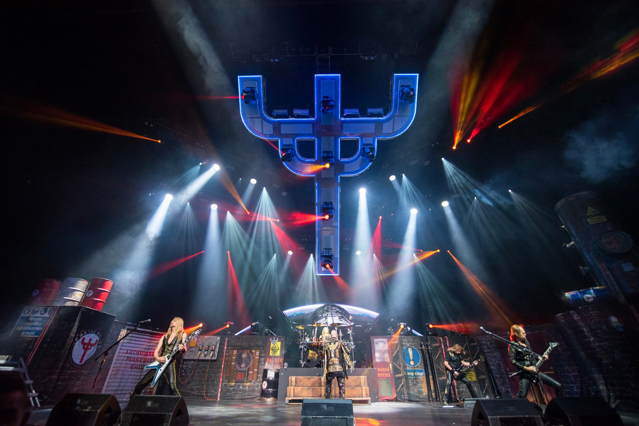 Judas Priest se apresenta no Vibra, em São Paulo. Crédito: Leca Suzuki