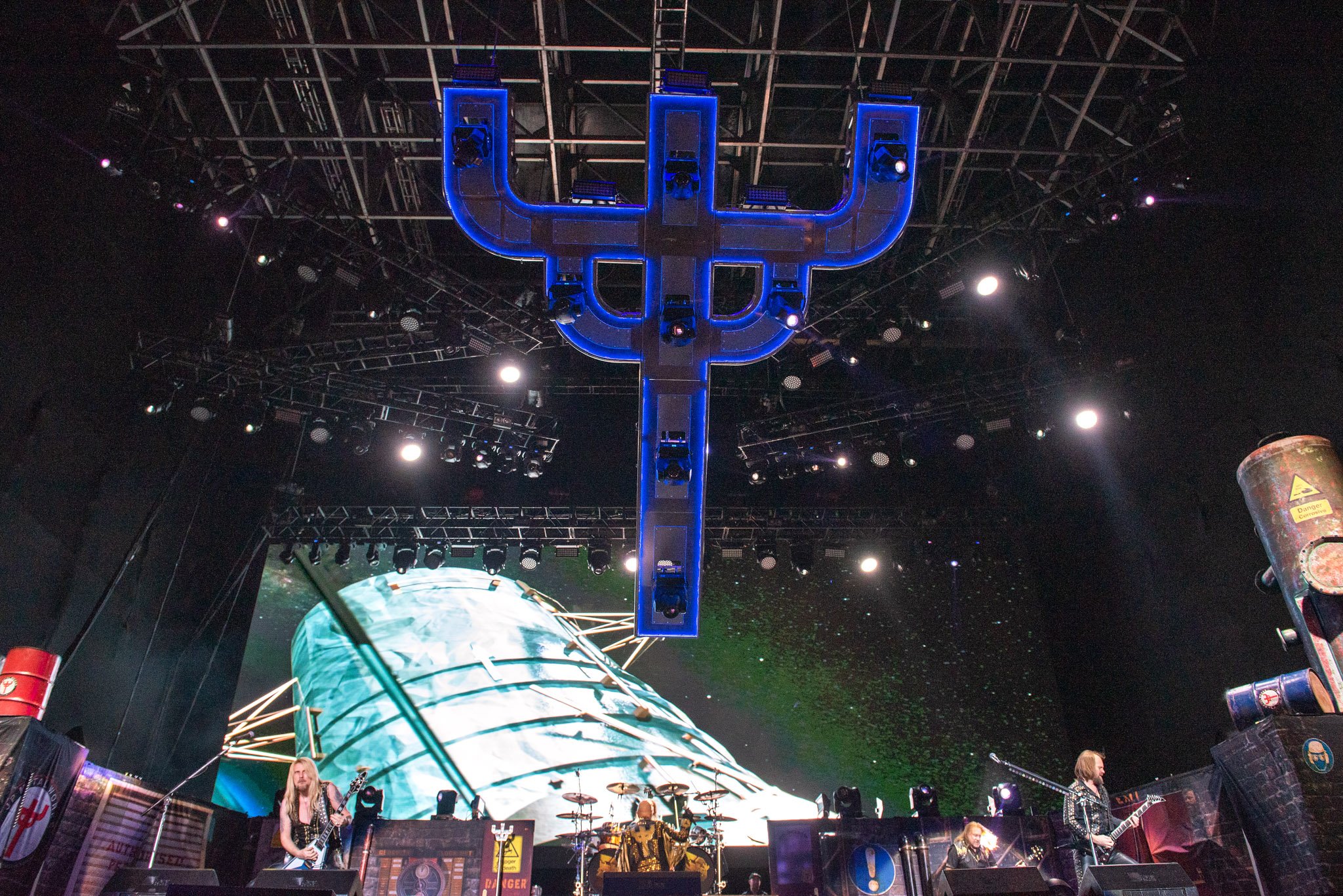 Judas Priest no Knotfest Brasil. Créditos: Leca Suzuki