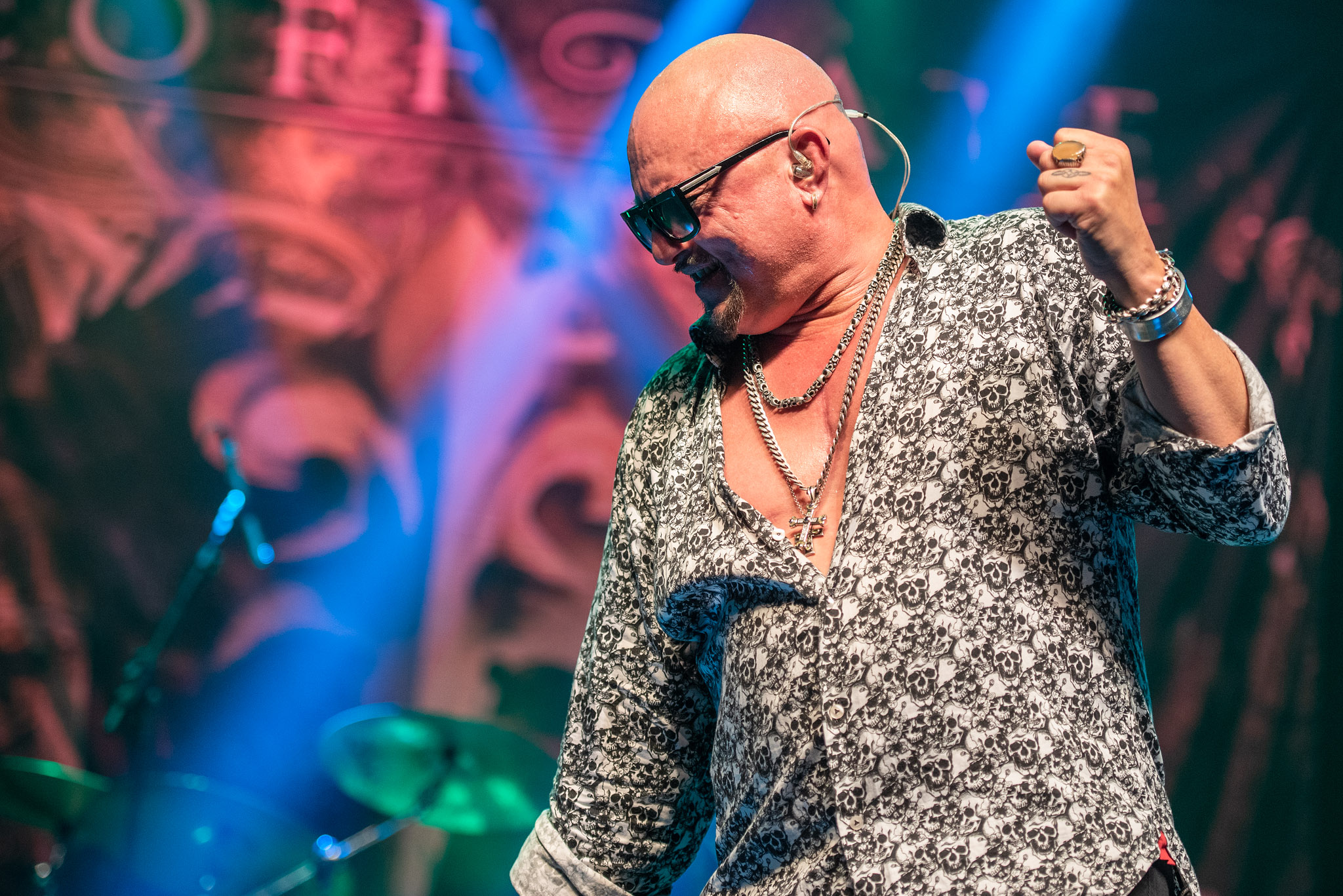 Geoff Tate em São Paulo. Créditos: Leca Suzuki