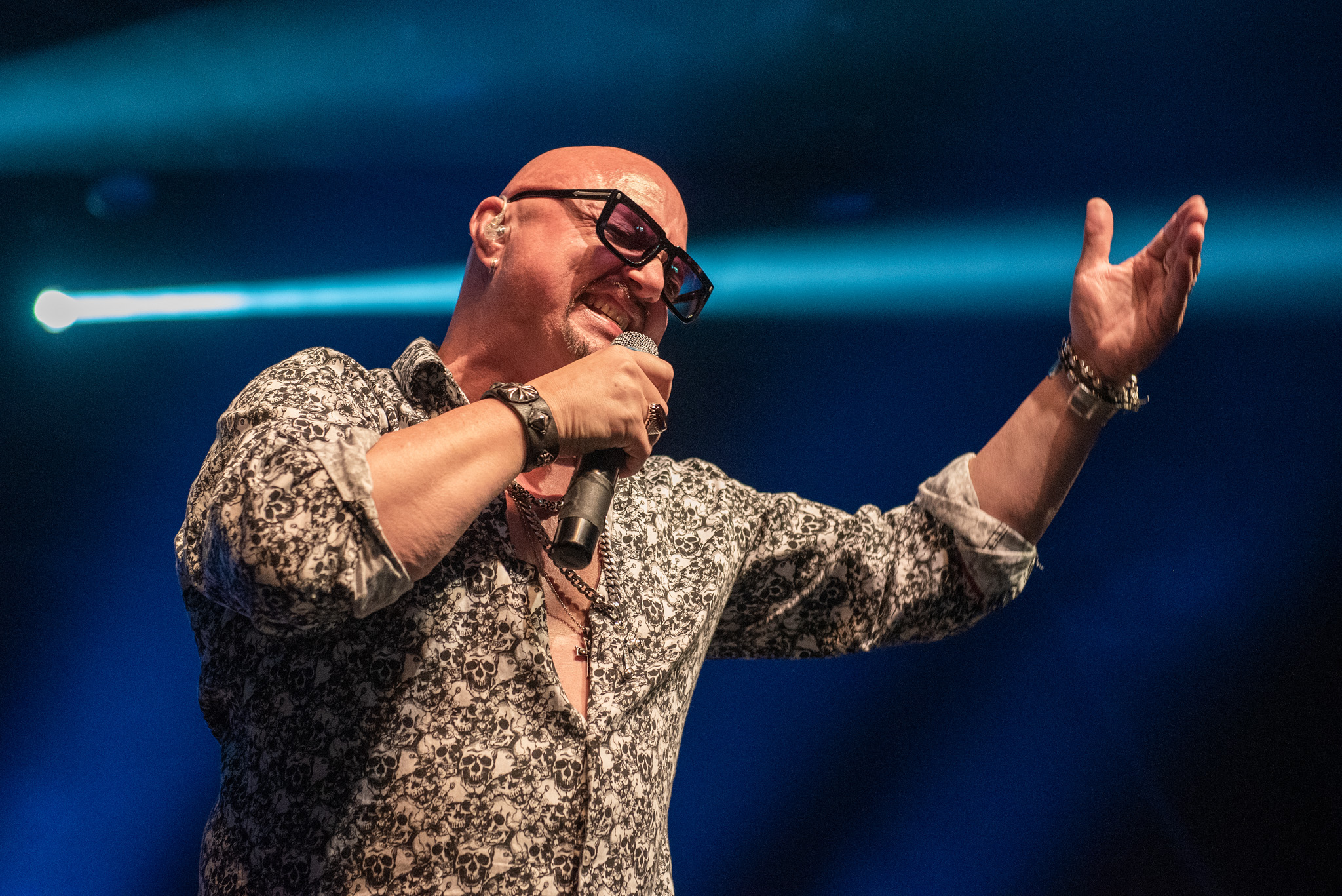 Geoff Tate em São Paulo. Créditos: Leca Suzuki