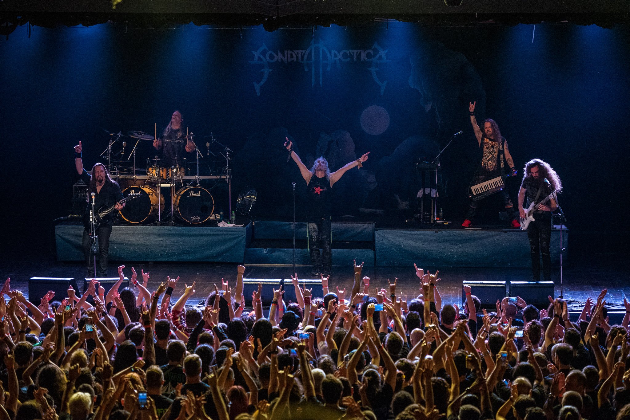 Sonata Arctica em São Paulo. Crédito: Leca Suzuki