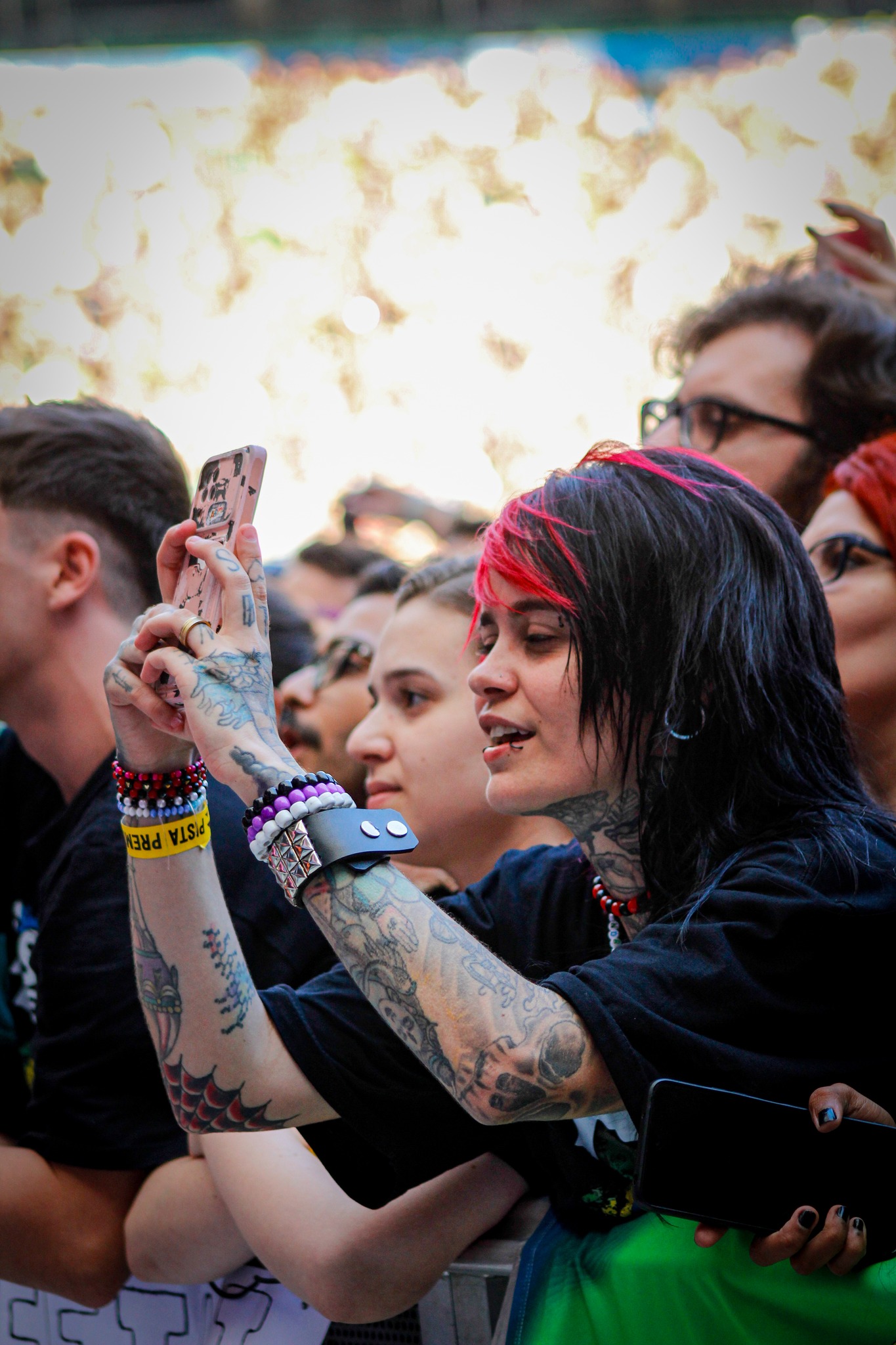 Asking Alexandria no I Wanna Be Tour em São Paulo. Crédito: Marcela Lorenzetti