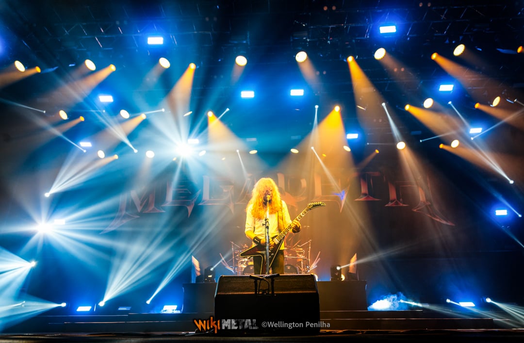 Megadeth em São Paulo. Crédito: Wellington Penilha