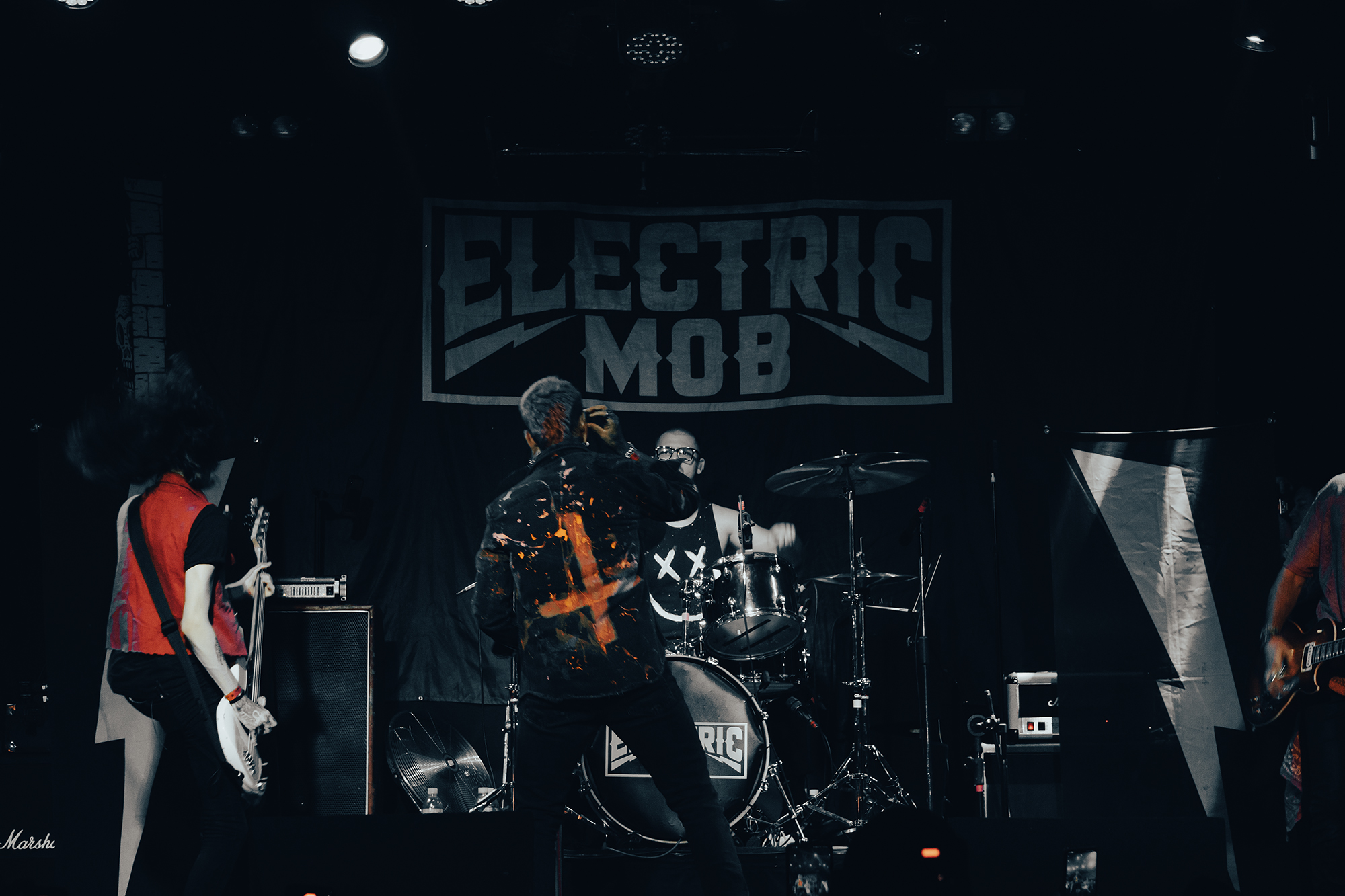 Electric Mob no Hangar 110. Créditos: John Alves.