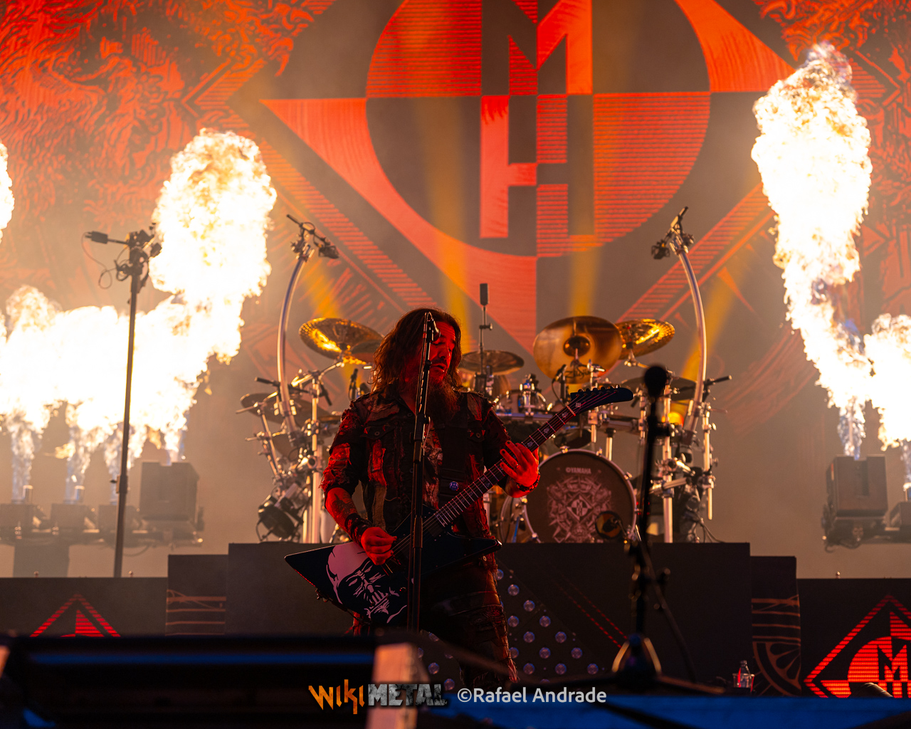 Machine Head no Copenhell 2024. Crédito: Rafael Andrade