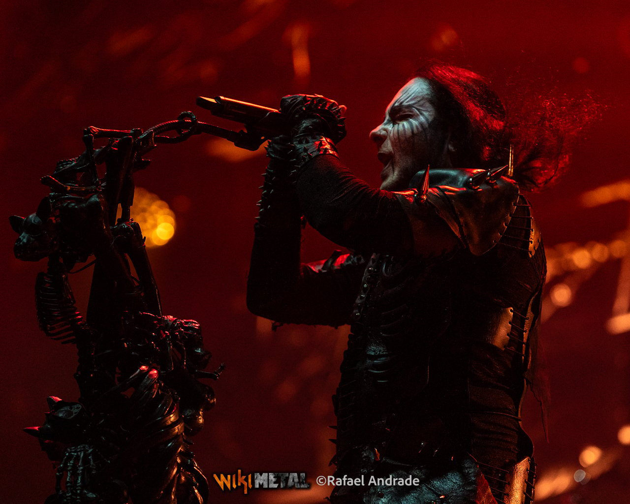 Cradle of Filth no Hellfest 2024. Crédito: Rafael Andrade