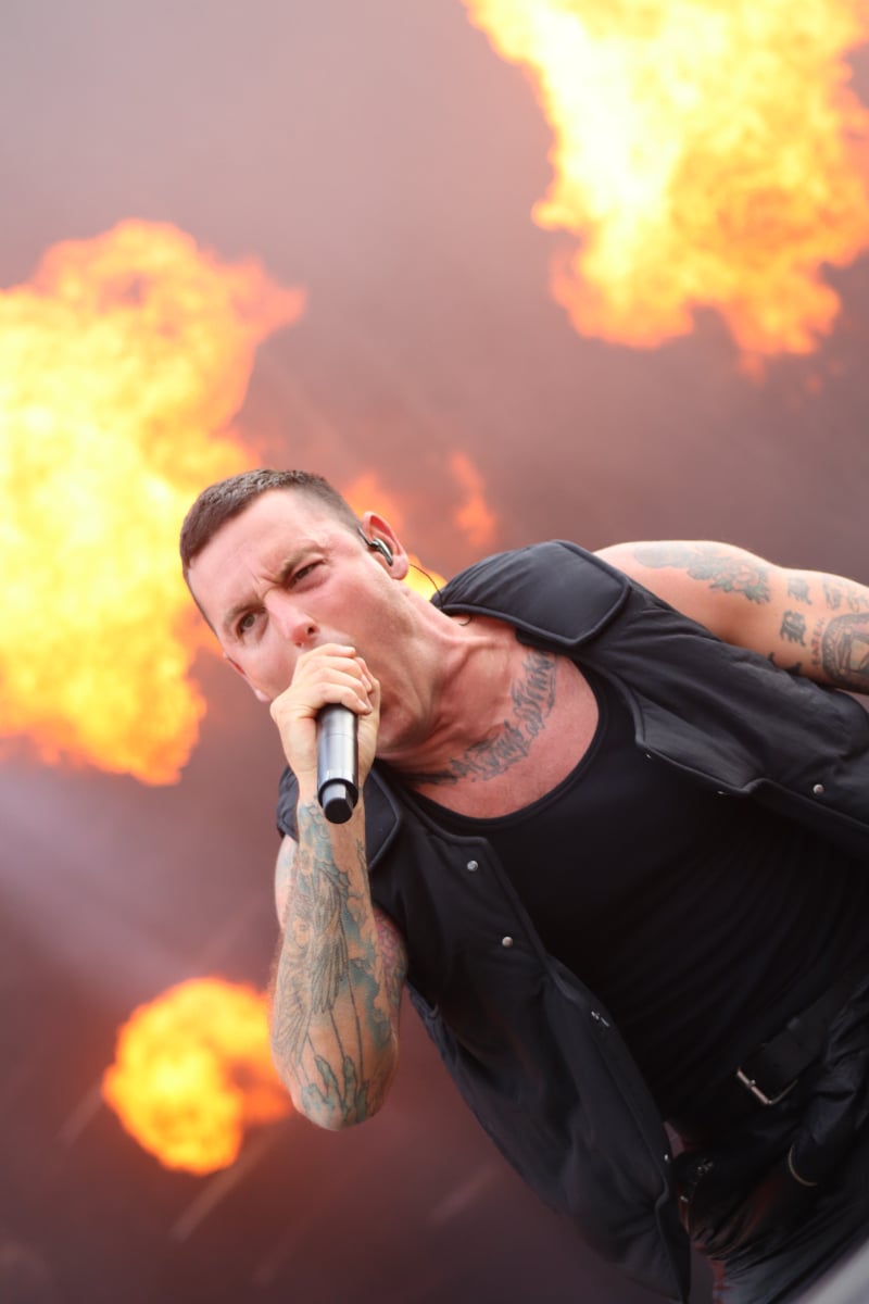 Parkway Drive no Rock For People 2024 na Republica Tcheca. Crédito: Marcela Lorenzetti