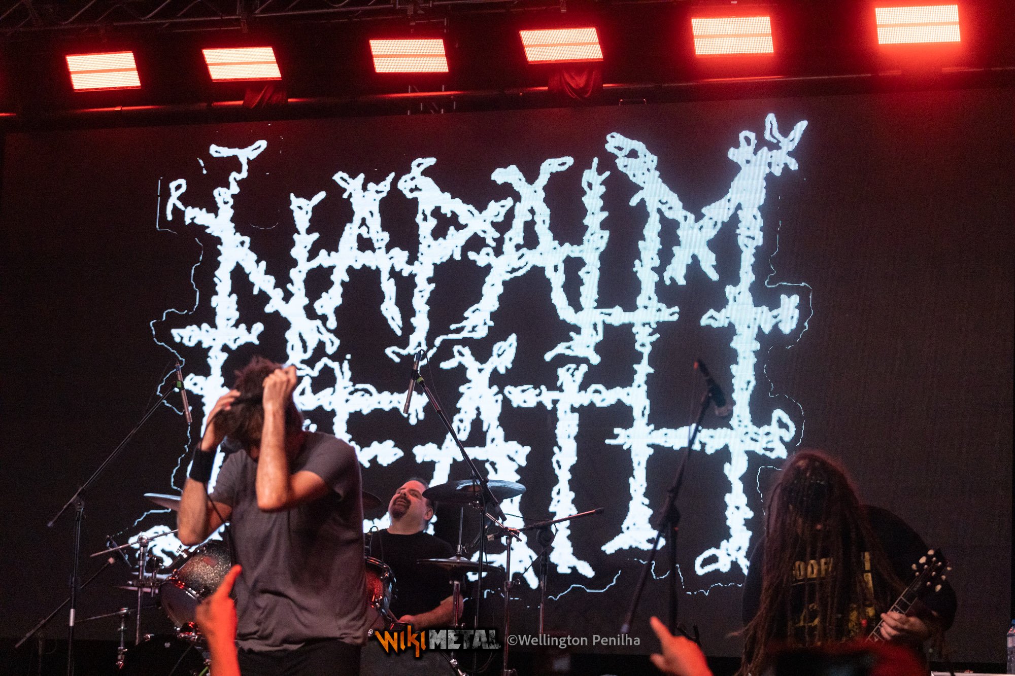 Napalm Death em São Paulo. Crédito: Wellington Penilha