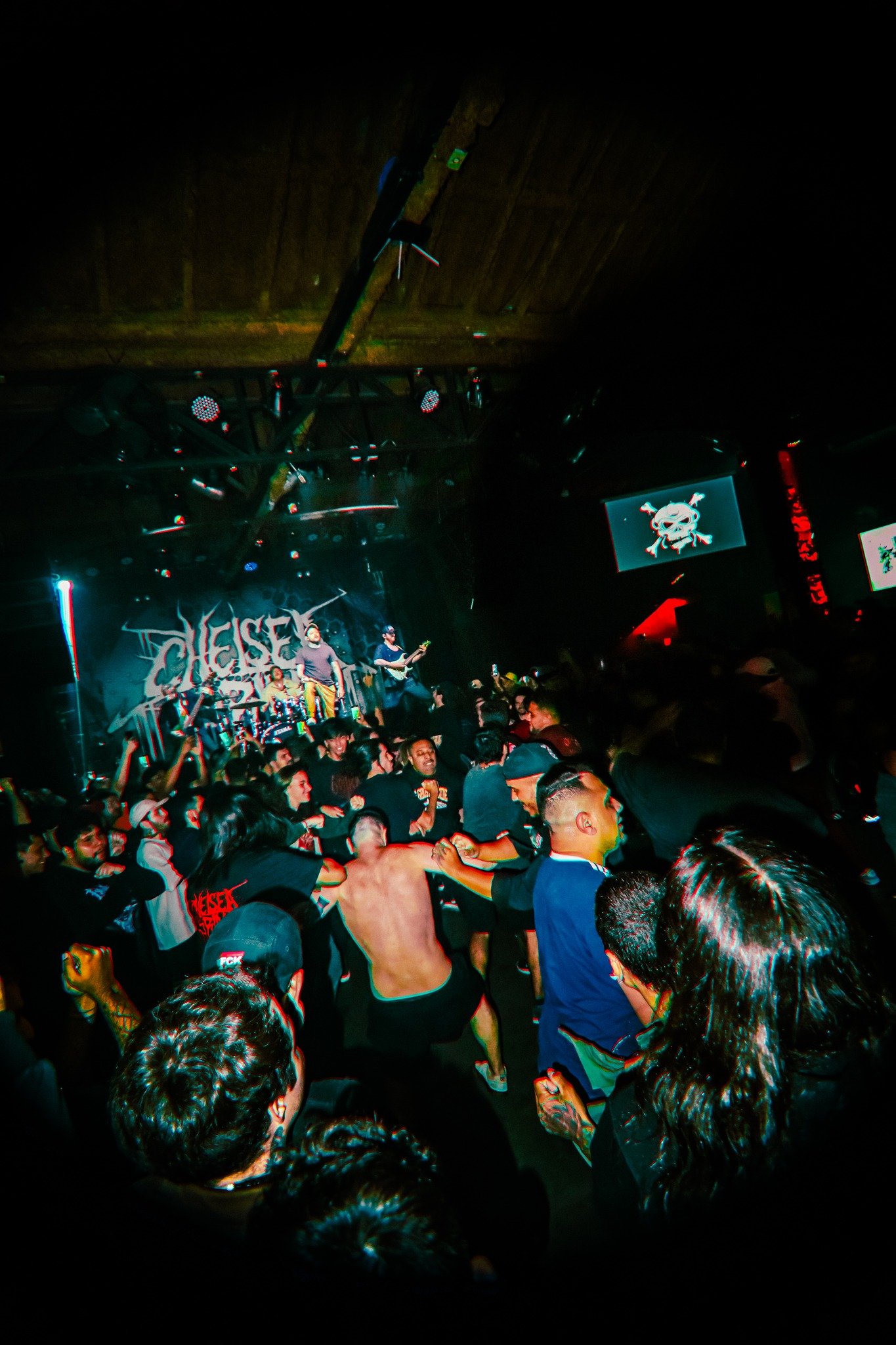 Chelsea Grin em São Paulo. Crédito: Marcela Lorenzetti