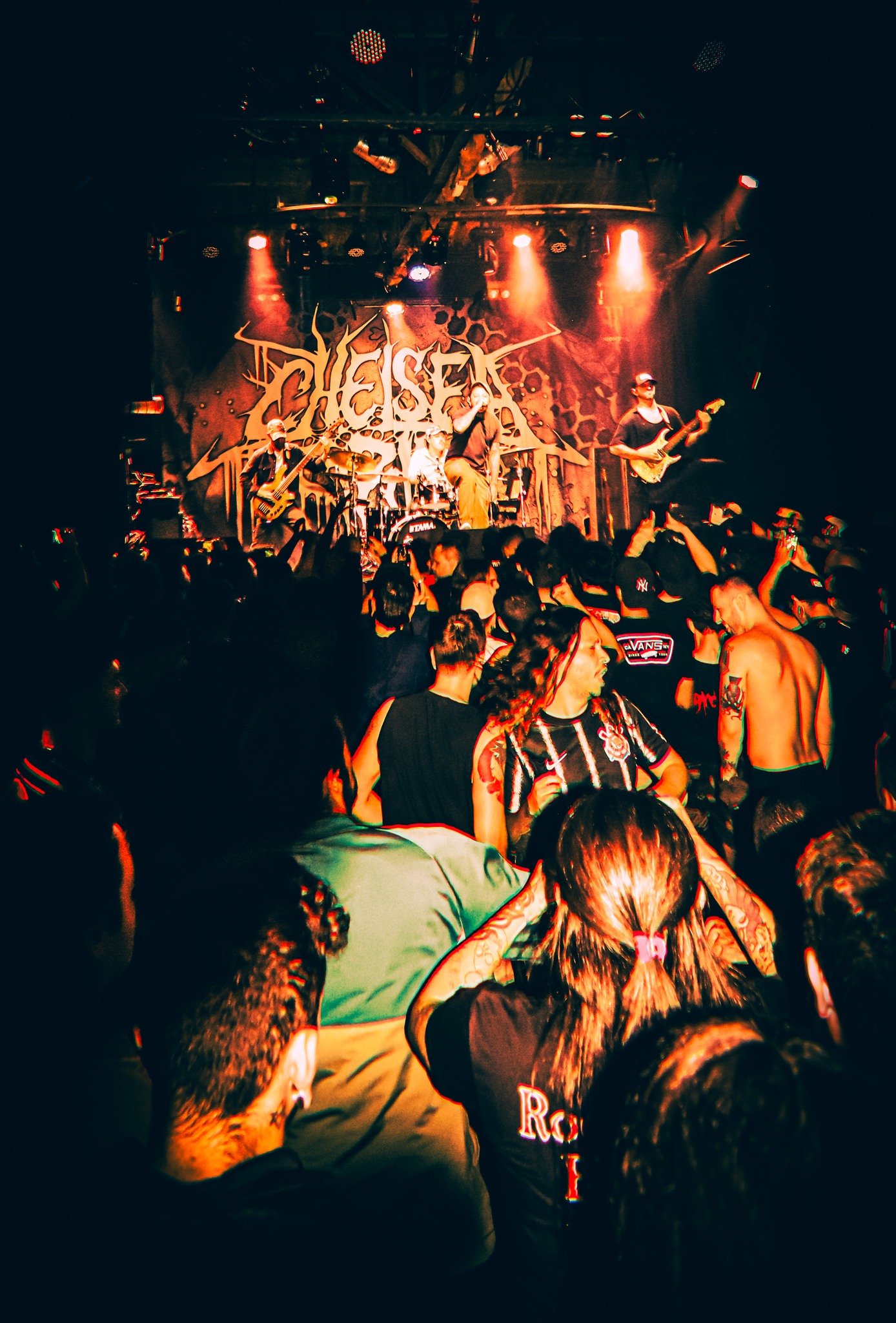 Chelsea Grin em São Paulo. Crédito: Marcela Lorenzetti