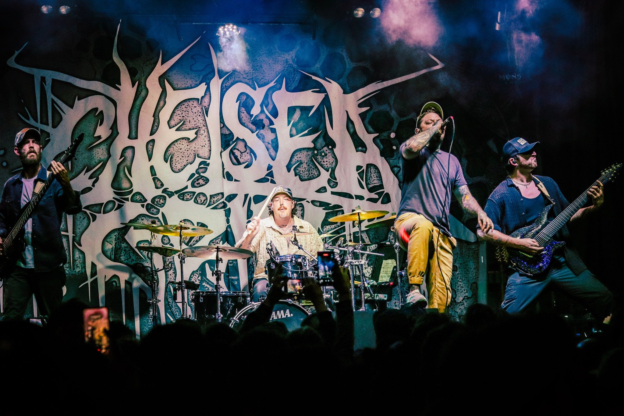 Chelsea Grin em São Paulo. Crédito: Marcela Lorenzetti